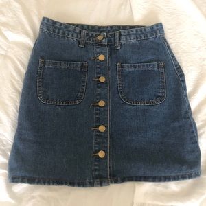 Jean skirt